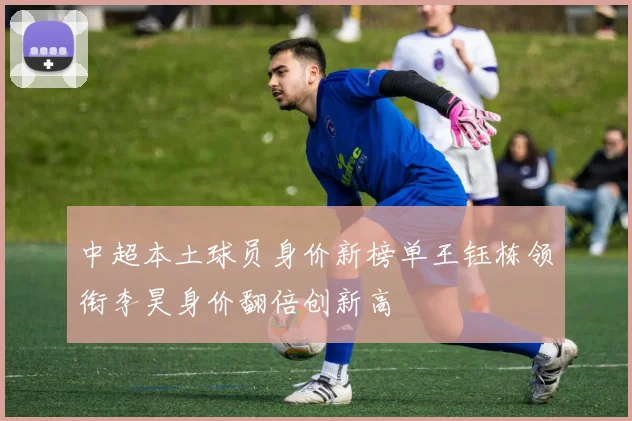 中超本土球员身价新榜单王钰栋领衔李昊身价翻倍创新高